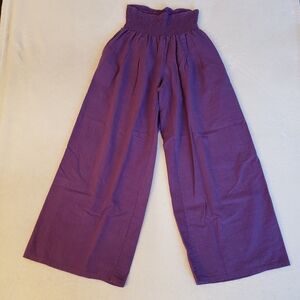 Harram Purple Wide-Leg Women's Pants
